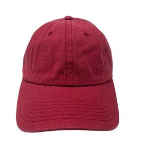 Good Land Supply Co Baseball Hat Cap One Size Adjustable Snapback Red Active NEW